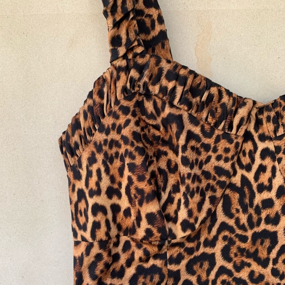 Zara Cheetah Print Dress - Picture 3 of 5
